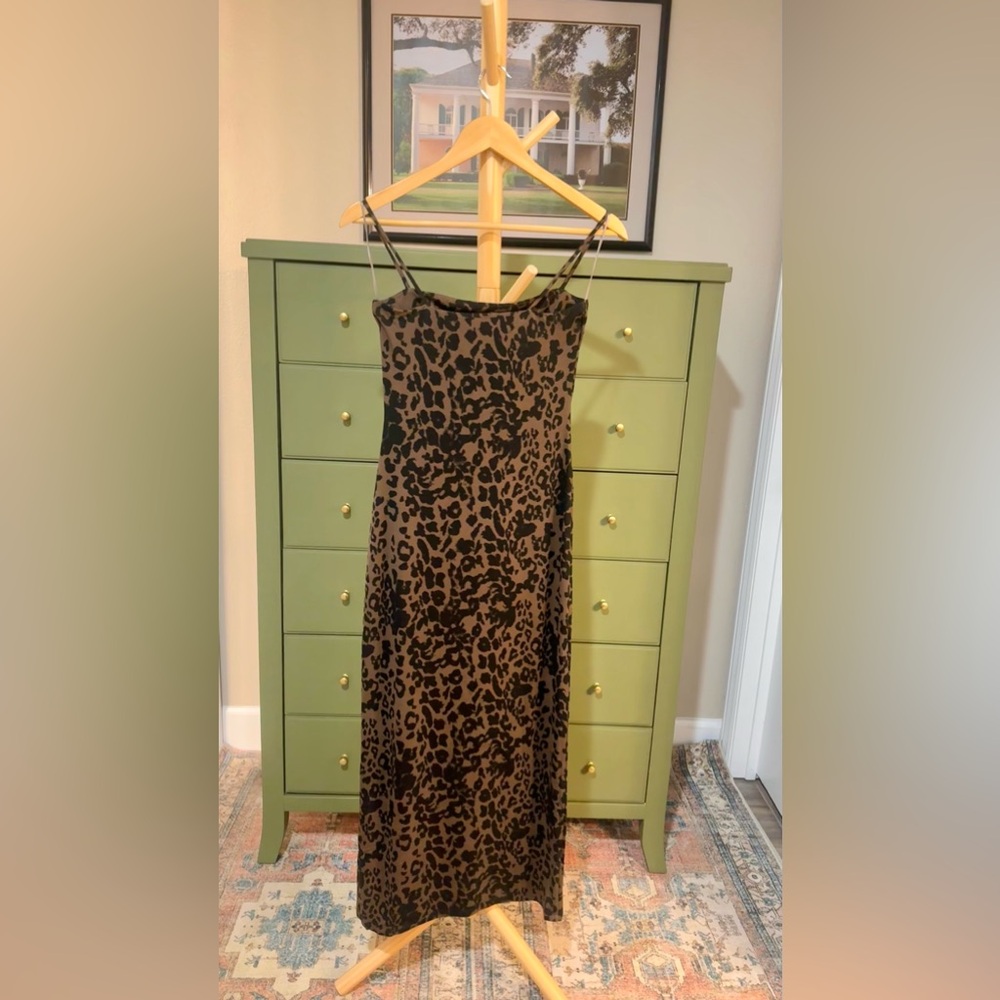 Reformation Elise Knit Dress In Tana, brand new, never worn, no flaws. - Picture 12 of 13